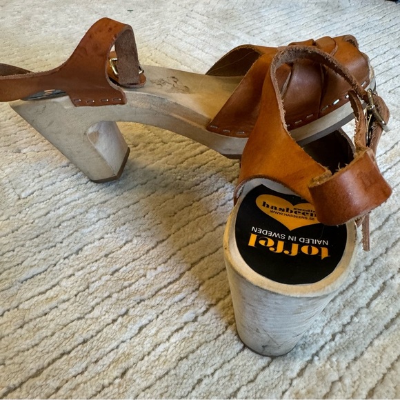Swedish Hasbeens sandals woman’s size 7 - Picture 6 of 9